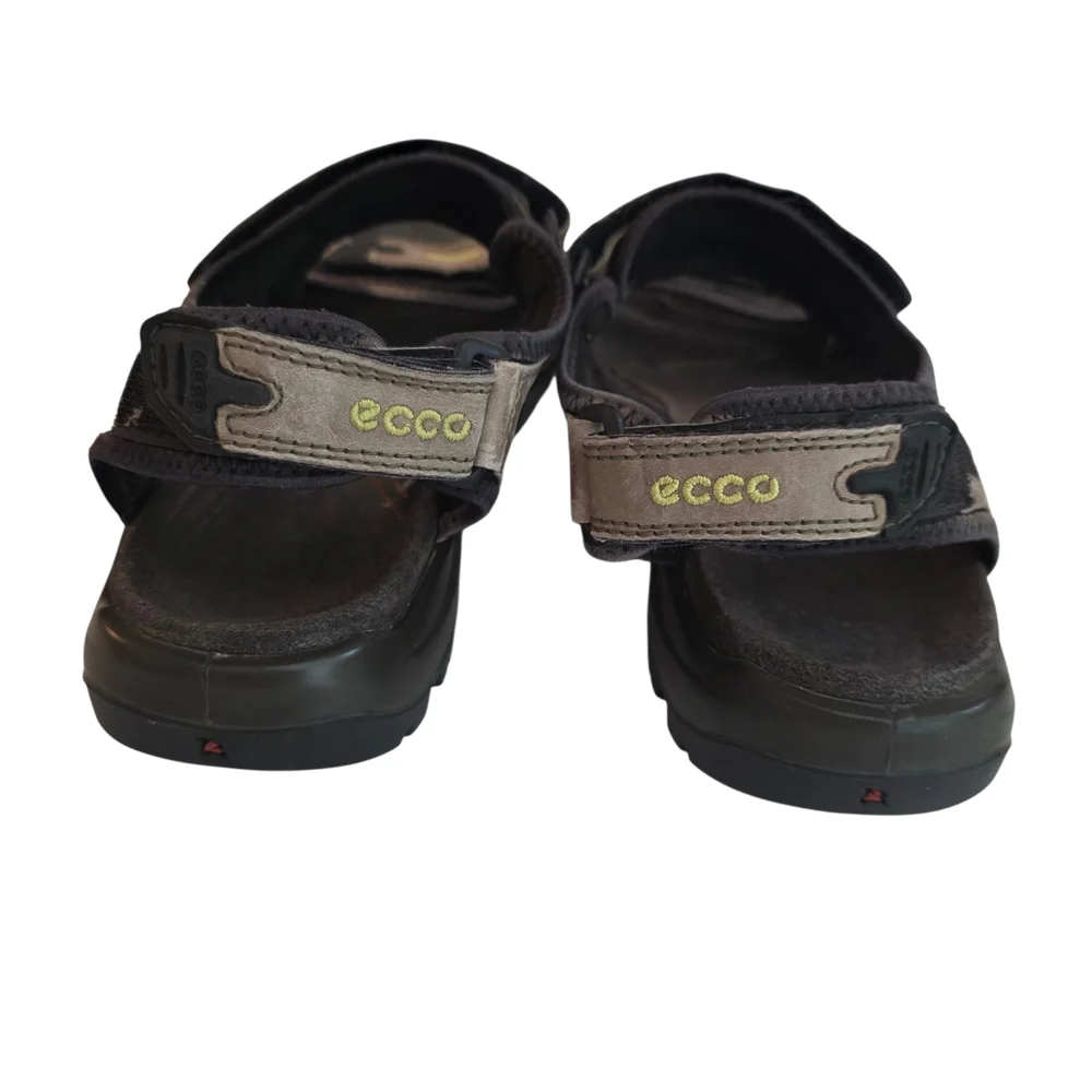 Ecco Yucatan Sandals Mens 45 (11 Or 11.5) Brown Adjustable Hiking Camping Trail‎